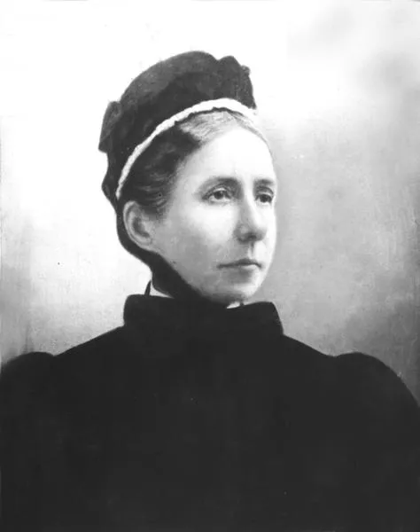 Black and white portrait of Harriet Anne Boomer